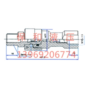 KJT-6快速防漏接頭